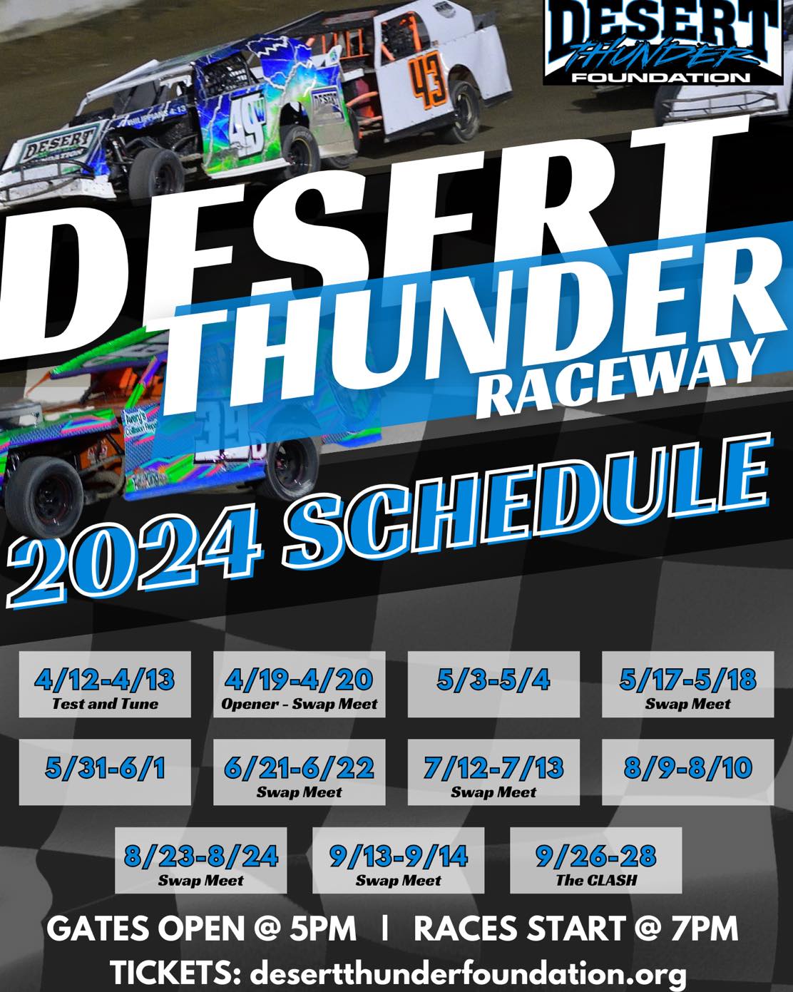((Save The Date)) Desert Thunder Raceway Swap Meet
